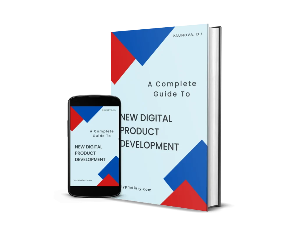 Cover of the ebook "A Complete Guide To New Digital Product Development"